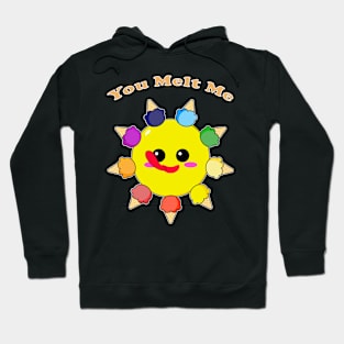 Colorful Sunny Ice Cream Hoodie